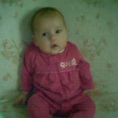 larry's great-granddaughter kylee at 3 month's..