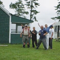 Mom's family from Out West, Cottage, 2004, PEI