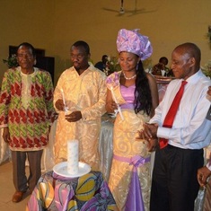 Dec 2012 at Bessem and Ngale's traditional wedding