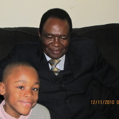 Jaden with Granddaddy