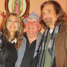 Larry with Mark Romano and Roxanna