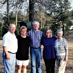 A good picture of the Greyzck Family. (From left to right) Larry, Faith, Terry, Debbie, and Arline.