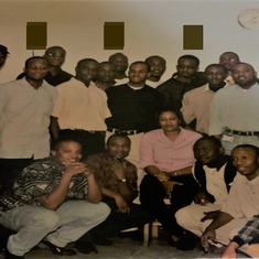 Lawrence at Diamond Bank(DB) Training School induction class 2000 