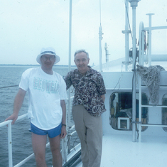 Just off St. Petersburg, Florida, R/V Pelican, June 1993