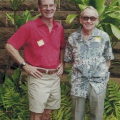 Larry & Jim Marsh, Honolulu, January 2004