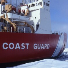 Polar Star -- US Coast Guard icebreaker.  "Science at Sea" story #10 Breaking the Ice.