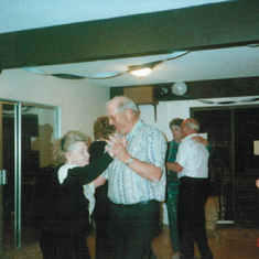 Dancing with Sylvia Finney in Phoenix - 1999