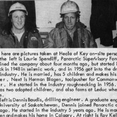 1973 Article in Roghneck Magazine
The article mistakenly puts dad on the left, he definitely is on the right.