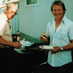 1985- Dad & Len