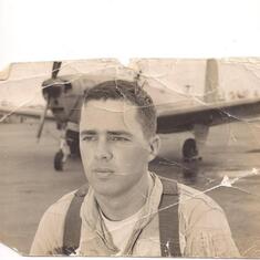 Dad first solo flight 2 1959