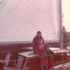 on sailboat III