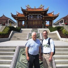 Dingwell and Larry in Macau