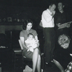 Joyce, Rene, Steve, Lawrence; Grandmother DeBellevue.1962