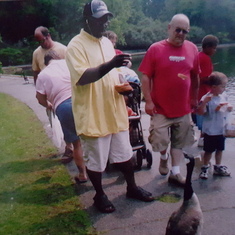 Family outing to the zoo...not sure what year 2006-2007?