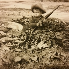 Louie already thinks he is a Marine, Little did he know he would become one. in 1970