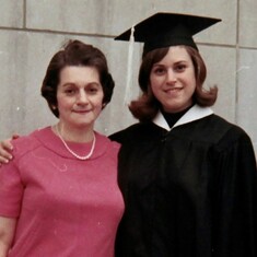 My Bachelor's Degree graduation in Chicago  1967