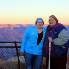 Mom & I at the Grand Canyon