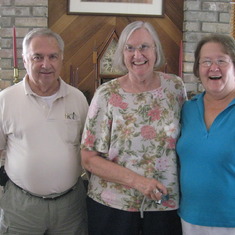 Visiting Linda's TX cousin Pat.  Trips around the country were necessary to visit all the wonderful friends and family that they kept in close contact with.
