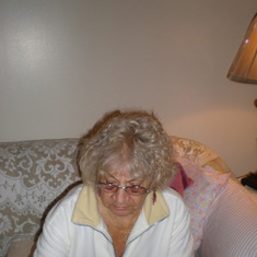 Mom at Margate Terrace 2008