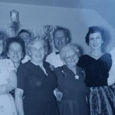 December 1958, Mom (Nadine & her family)