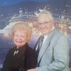 2006, Mom & Dad squeezing in one last cruise.