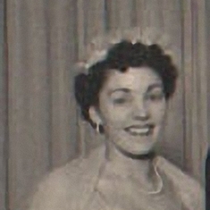 Leona day on her wedding day.. a lovely bride.. miss you Auntie Leona...