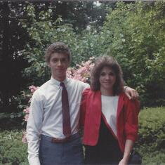 1985_June_Union College, Len Shari, Schenectady, NY (Phi Beta Kappa induction?)