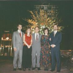 1996_January_Phyllis & Marty 35th Wedding Anniversary Beard2, Waldorf Astoria, NYC