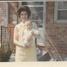 1965_April_Len and Mom