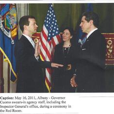2011_May 16_Swearing in to IG Office--Gov Cuomo