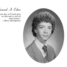 Len's senior picture, 1982. Roy C. Ketcham High School. The hair is tamed! (almost)