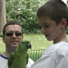2008 June Central Park Parakeet