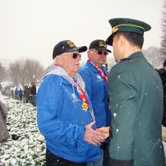2014 Medal Ceremony, Korean War Memorial, Washington D.C.