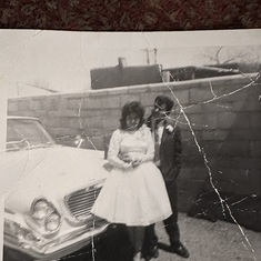 Our Mom JoAnne& Dad Joseph on their Wedding Day
