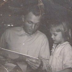 Dad and Me-I'm 5 years old 001