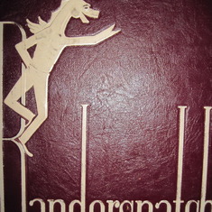 Bandersnatch yearbook from Scarsdale High School, 1966. This yearbook was dedicated to Mr. Stemer.