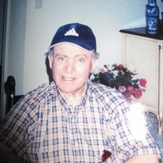 Bucky at his home in Boynton Beach, FL during the time when he began to experience the challenges of having Parkinson' s disease.