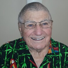 Les on his 98th birthday, November 24, 2019