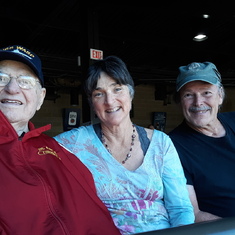 Les, Beth and Ron at a Dash game.