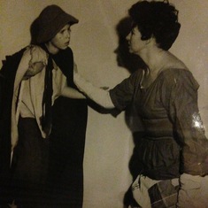 First stage appearance, title role of Amahl and the Night Visitors