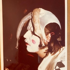 Les as Feste in our first production of Twelfth Night in Colo Spgs in 1973