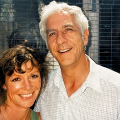 Such a great looking couple. Young Lesley and Geoff.