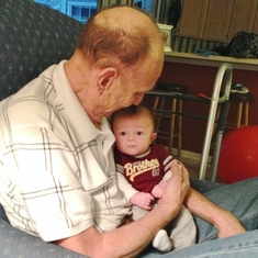 Grandpapa with Mason