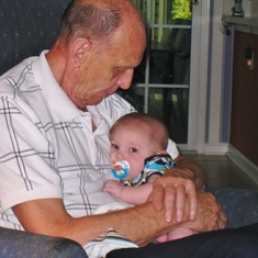 Grandpapa with Isaac