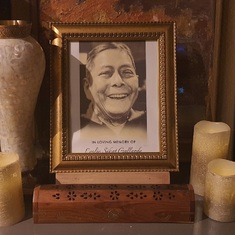 Happy 6th Month in heaven, dad. You have a new vase from Cedric. It looks like your urn. We love you.