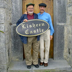 At Lisheen Castle in Ireland, site of two of the best vacations we ever took.