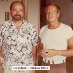 Dick and Les - Honolulu  early 1980's
