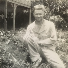 Lester when stationed in the service