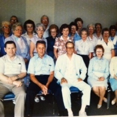 Class of 1936 reunion in Brookings, South Dakota.