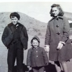 Ronnie, Linette and Lola Jean in Philip, SD.